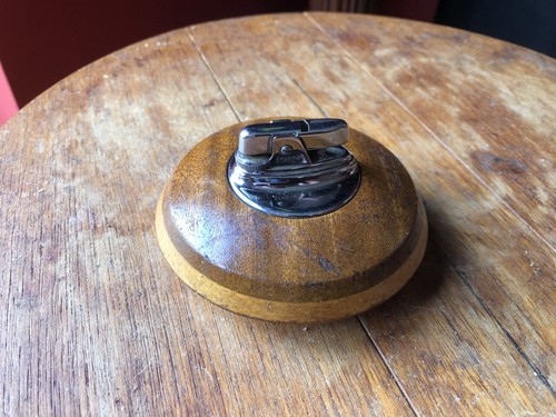 Mid century table lighter gas - century,