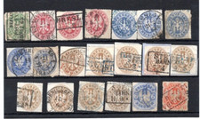 Stamps german states - 20,