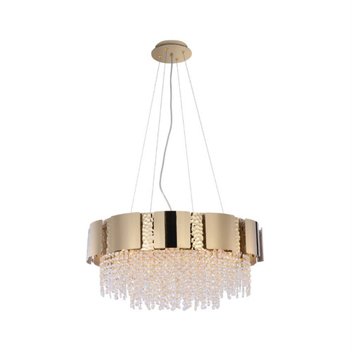 Octagonal dimpled crystal - dimpled,