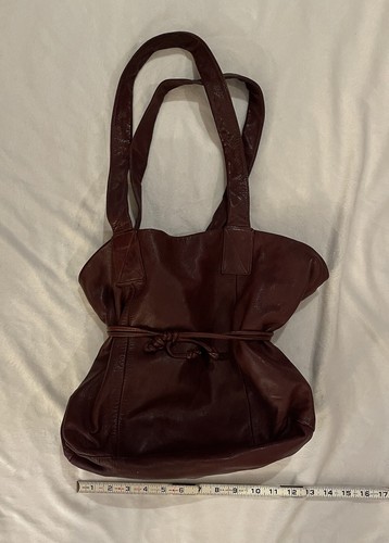 Bloomingdales burgundy leather - bloomingdales,