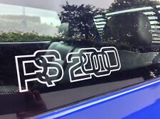 2x Ford Escort Mk2 RS2000