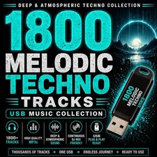 👉 1800 Melodic Techno