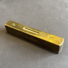 Vintage Brass Spirit Level