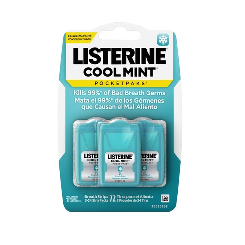 Listerine floss packs backend - listerine,