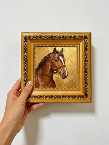 Horse oil painting - , custom