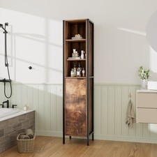 Rustic Brown Bathroom Tall