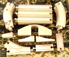 Wooden Train Track Pieces Brio