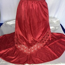 St Michael Vtg Waist Slip Red