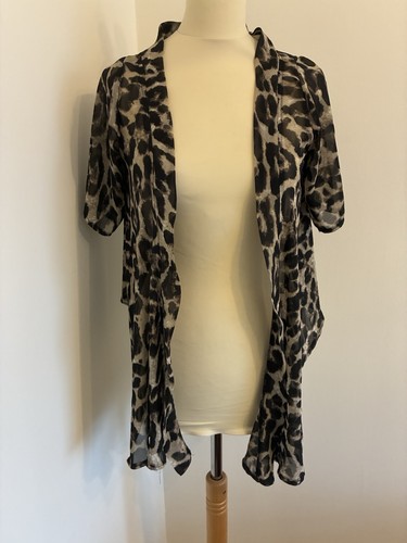 Misguided leopard print shrug - misguided,