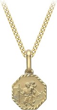 9ct YellowGold St Christopher