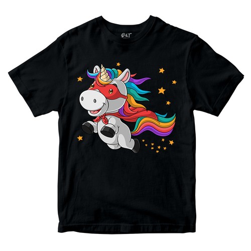 Unicorn girls shirt magical - t-shirt,