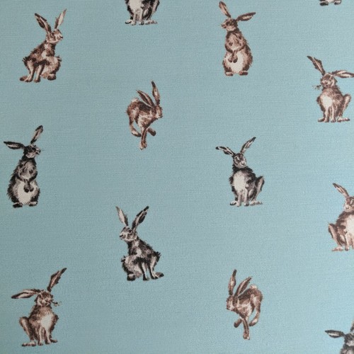 Shabby hares design cotton - shabby,