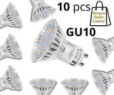 10 Pack GU10 LED Bulbs 3W=35W Warm White 2700K Light Spotlights Lighting UK   88