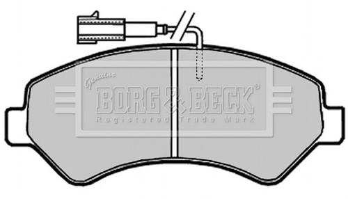 Borg beck bbp2020 brake pad - beck,
