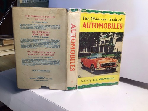 Observers book automobiles - book,