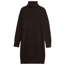 Ladies M&S Air Yarn Knitted Roll Neck Sweater Dress Size S UK 8 to 10