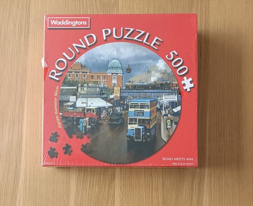 Waddingtons round puzzle 500 - waddingtons,