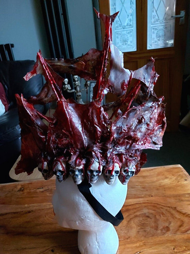 New gore couture skull flesh - gore,