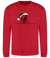 LABRADOR RETRIEVER Christmas Dog Sweatshirt Adults Kids Dogs Jumper Xmas Sweater