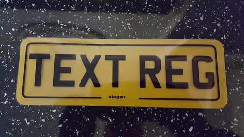 9x3 reflective track day plate - reflective,