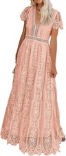 Women's Lace Maxi Dress Size