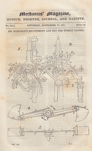 Harrison escapement - mr., harrison's