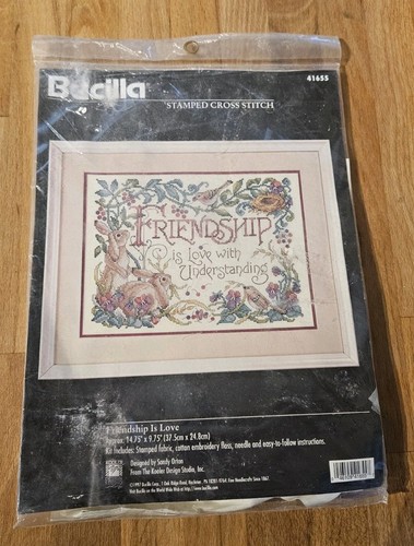 New 1997 bucilla friendship - 1997,