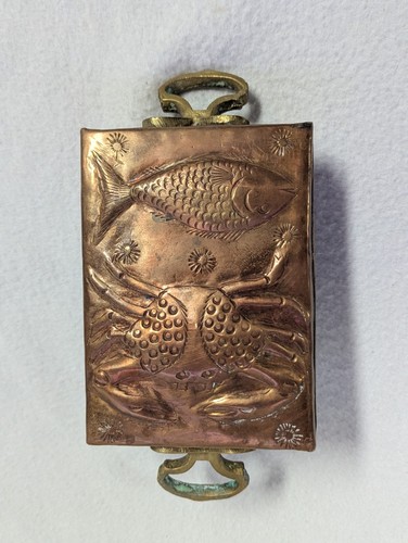 Antique 1900s copper tin lined - copper,