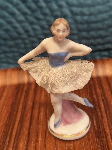 Rare antique miniature dresden - rare,