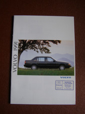 Volvo Range Car Brochure 1991 340 440 460 480 240 740 940 960 2568G. 15 pages.