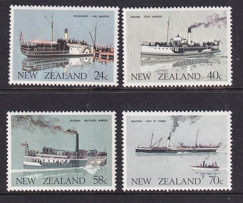 New zealand 1984 - ferry, boats