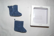 M&S My First Booties Navy