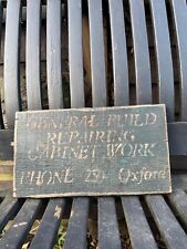 Vintage handpainted wooden