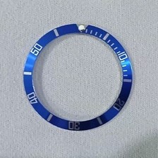 Blue Bezel insert 37.5mm For