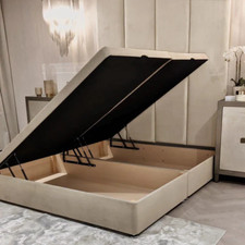 Ottoman Storage gas lift bed
