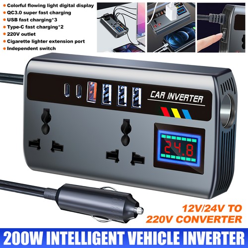 200w car inverter converter - car,