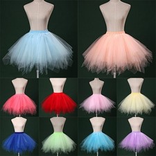 Tutu Tulle Skirt Dress Up Party Dancing Dress Skirt Fancy 2025 Women Adult Lady
