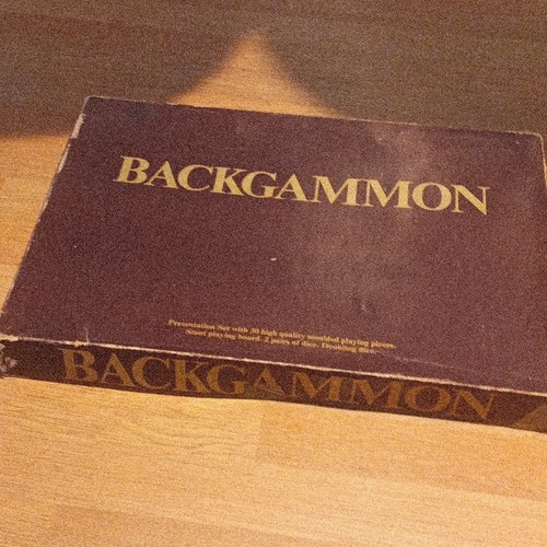 Vintage backgammon strategy - vintage,