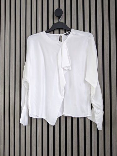 Zara white blouse size - zara,