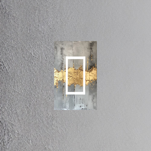 Gold and gray - gray!, wall