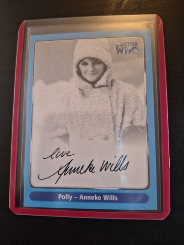 Doctor who autograph card - who,