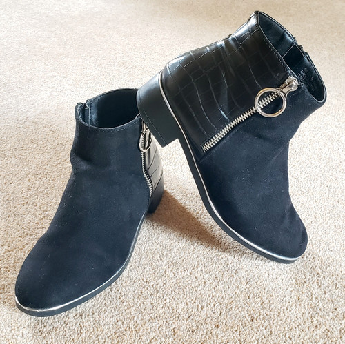 Womens brown faux suede - faux,