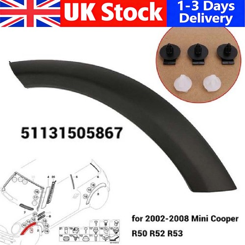 Front left wheel arch trim - left,