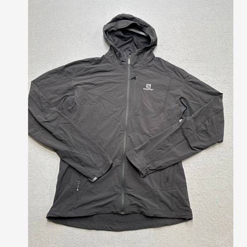 Salomon jacket men black - salomon, men's