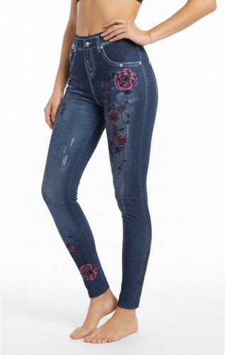 Womens denim print fake - womens,