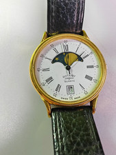 Rotary MoonPhase Mens Swiss