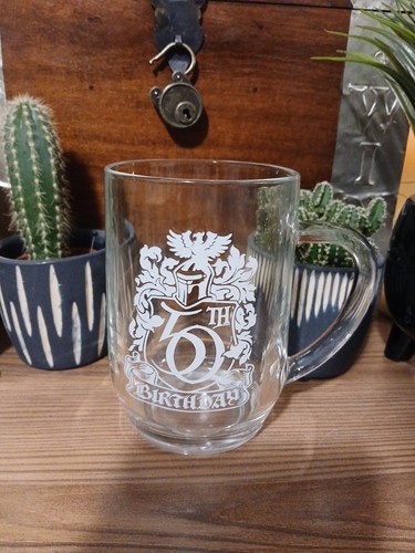 Engraved tankard beer mug - tankard,
