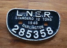 1946 Cast Iron Railway Wagon