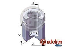 PISTON, BRAKE CALIPER AUTOFREN SEINSA D025552 REAR AXLE FOR BMW,LAND ROVER