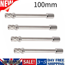 Universal 100mm Car Truck Tyre Wheel Valve Extension Extender Cap Metal Stem